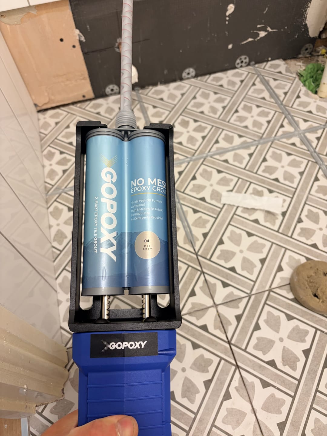 Customer photo review of GoPoxy Electric Applicator Kit
