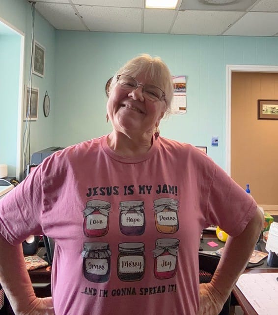 Customer photo review of Jesus Is My Jam Tee