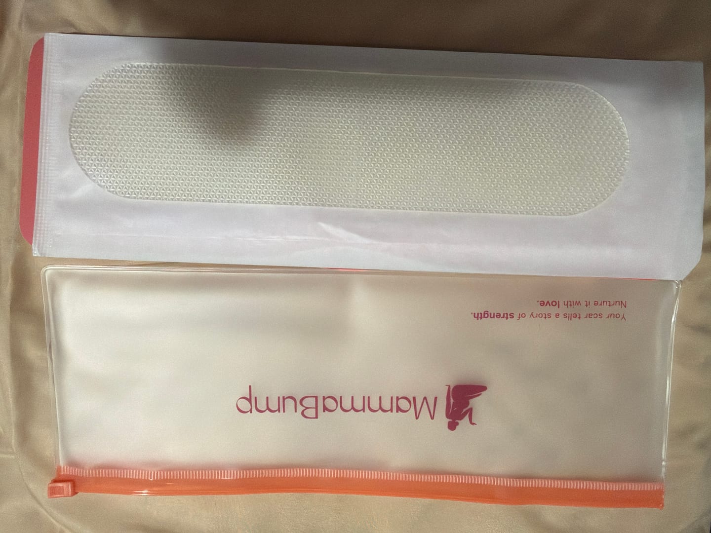 Customer photo review of C-Section Silicone Scar Strips