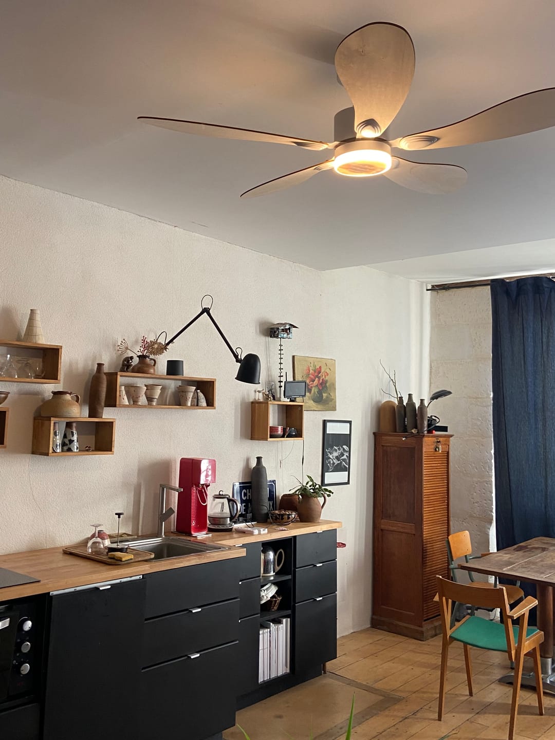 Customer photo review of Libellule | Ventilateur de plafond
