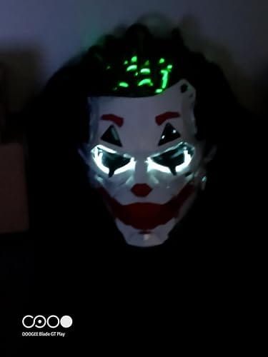 Customer photo review of HauntHQ™Joker Mask