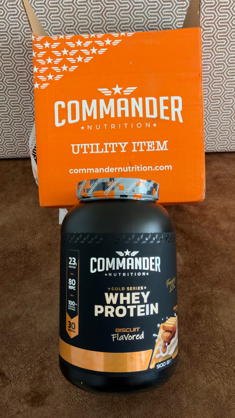 Customer photo review of Gold Whey Protein 900g (30 Servis)