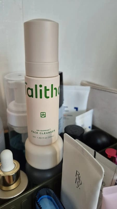 Customer photo review of HM+Barrier™ Face Cleanser