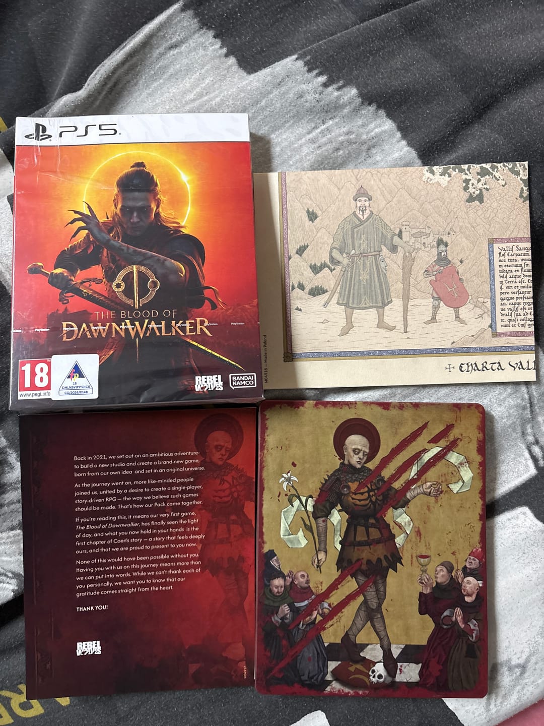 Customer photo review of The Blood of Dawnwalker Day One Edition (PS5)
