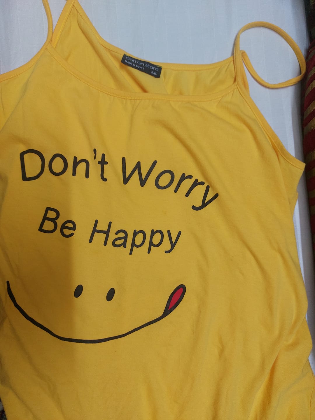 Customer photo review of نايت شيرت حماله don't worry