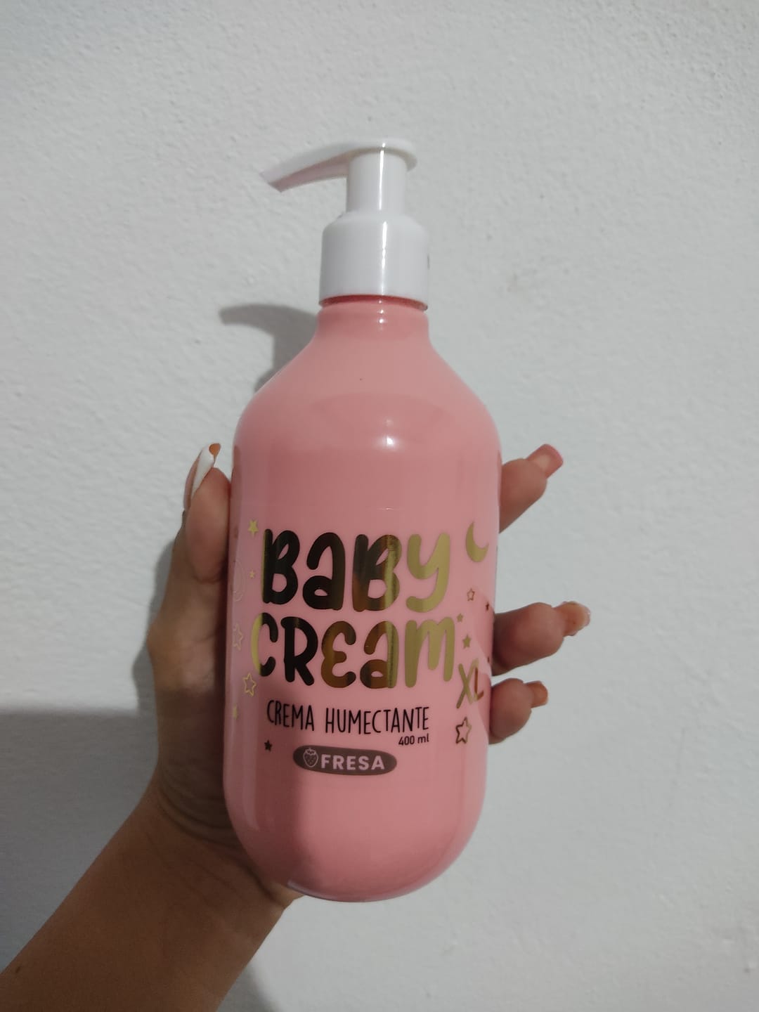 Customer photo review of BABY CREAM XL FRESA