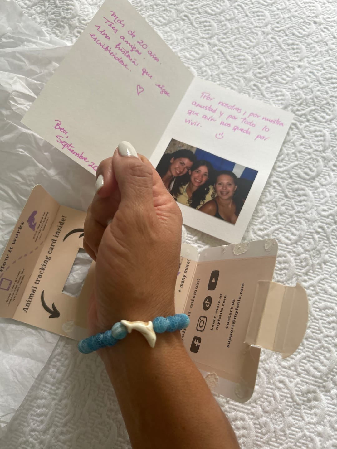 Customer photo review of The Odyssey Bracelet
