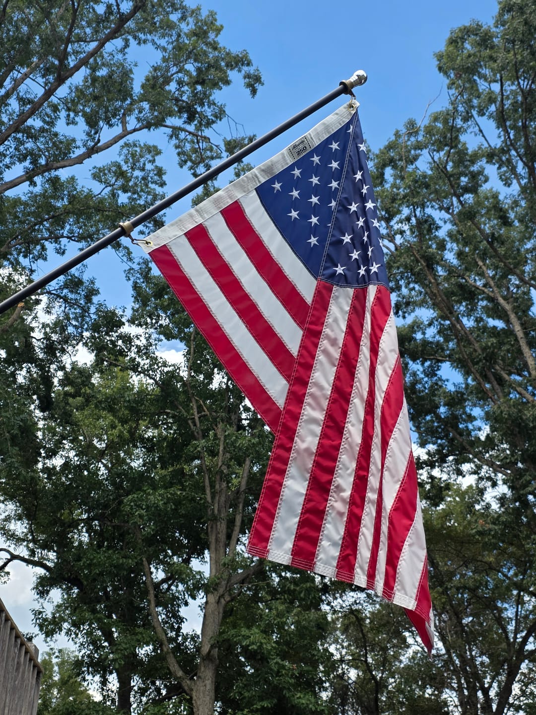 Customer photo review of 3' x 5' American Flag