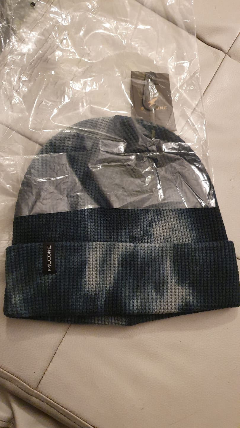 Customer photo review of Beanie Tie-Dye Brown
