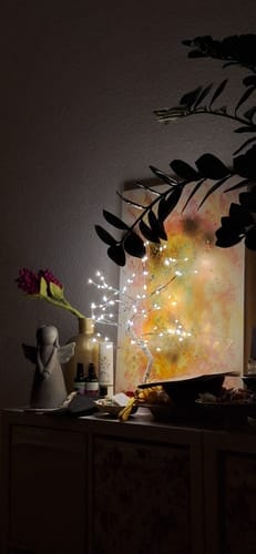 Customer photo review of Lumi Trees® - The Peace Tree with 108 LED`s