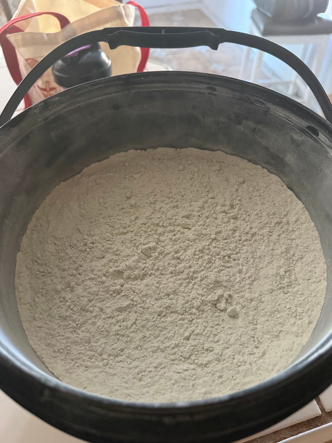 Customer photo review of Whey Protein Powder Bucket
