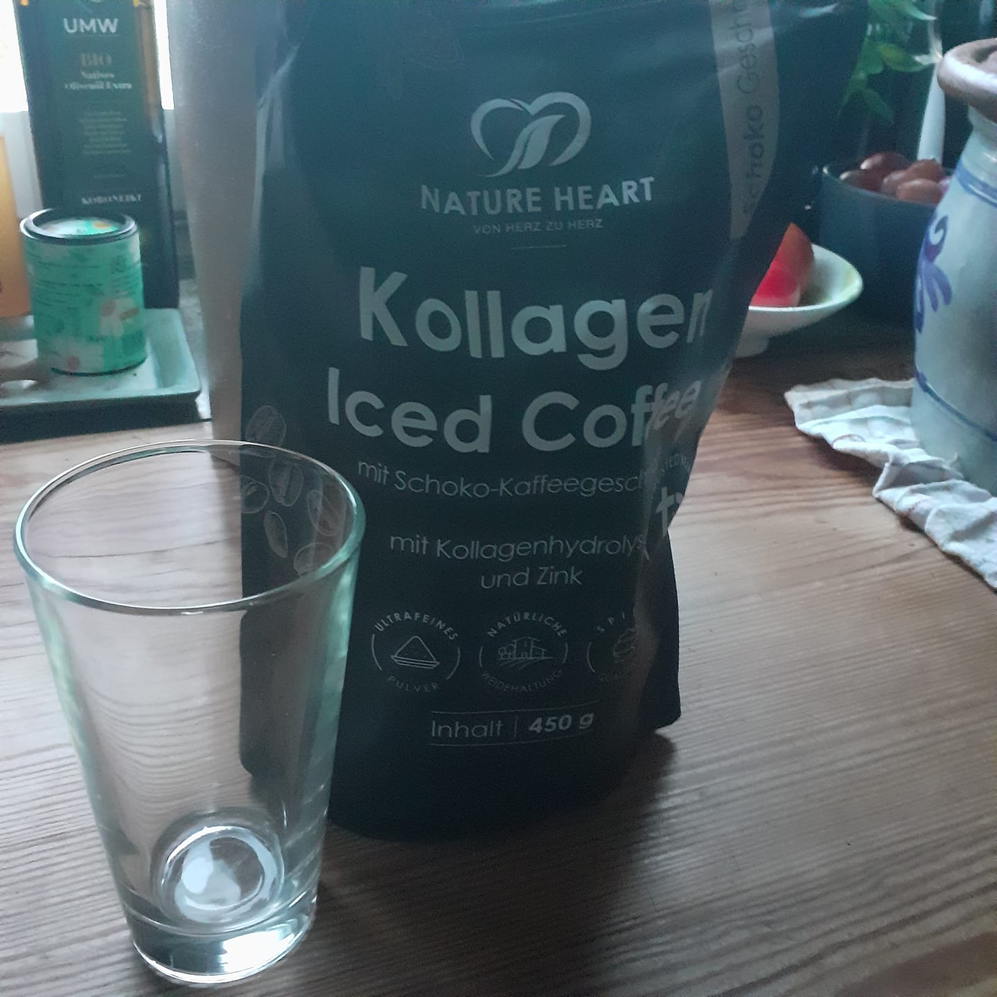 Customer photo review of Kollagen Iced Coffee
