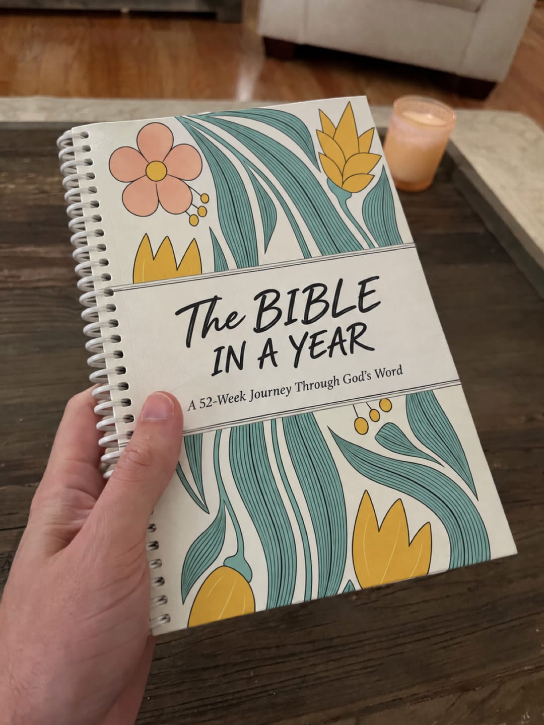 Customer photo review of The Daily Walk with Him: Bible in a Year