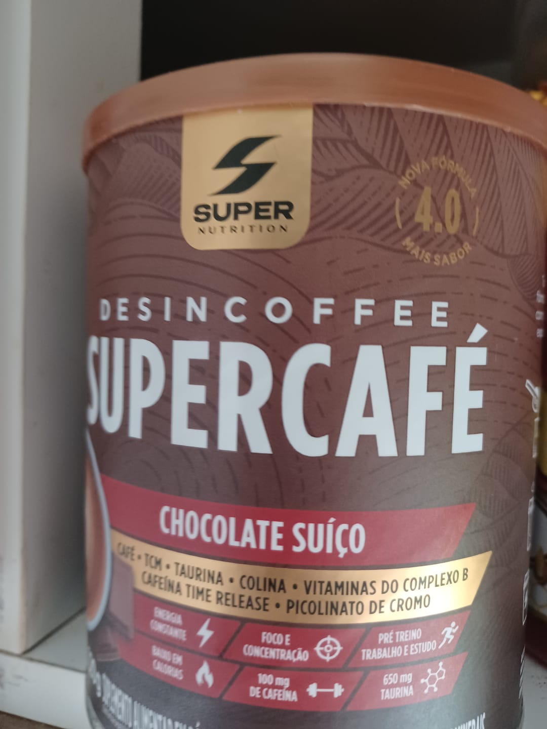 Customer photo review of Supercafé Chocolate Suíço