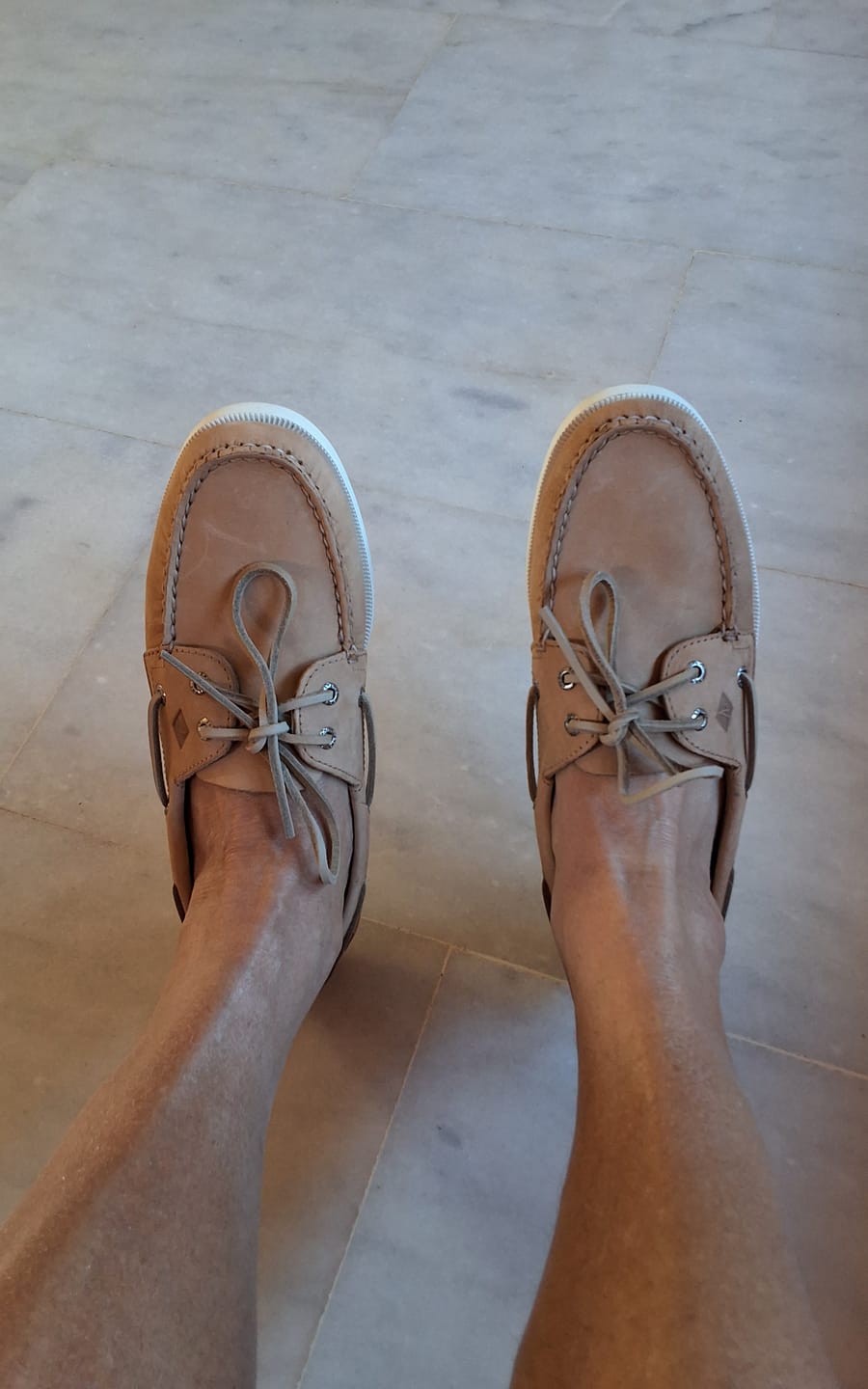 Customer photo review of Men's Authentic Original™ 2-Eye Linen