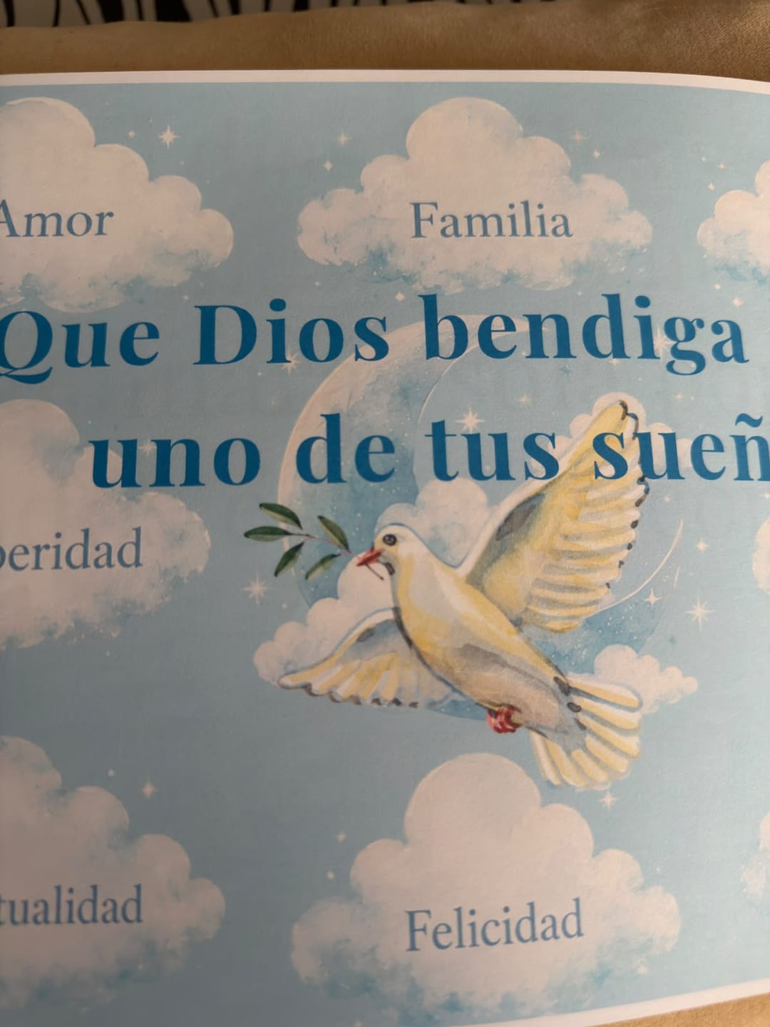 Customer photo review of Álbum Imprimible Religioso