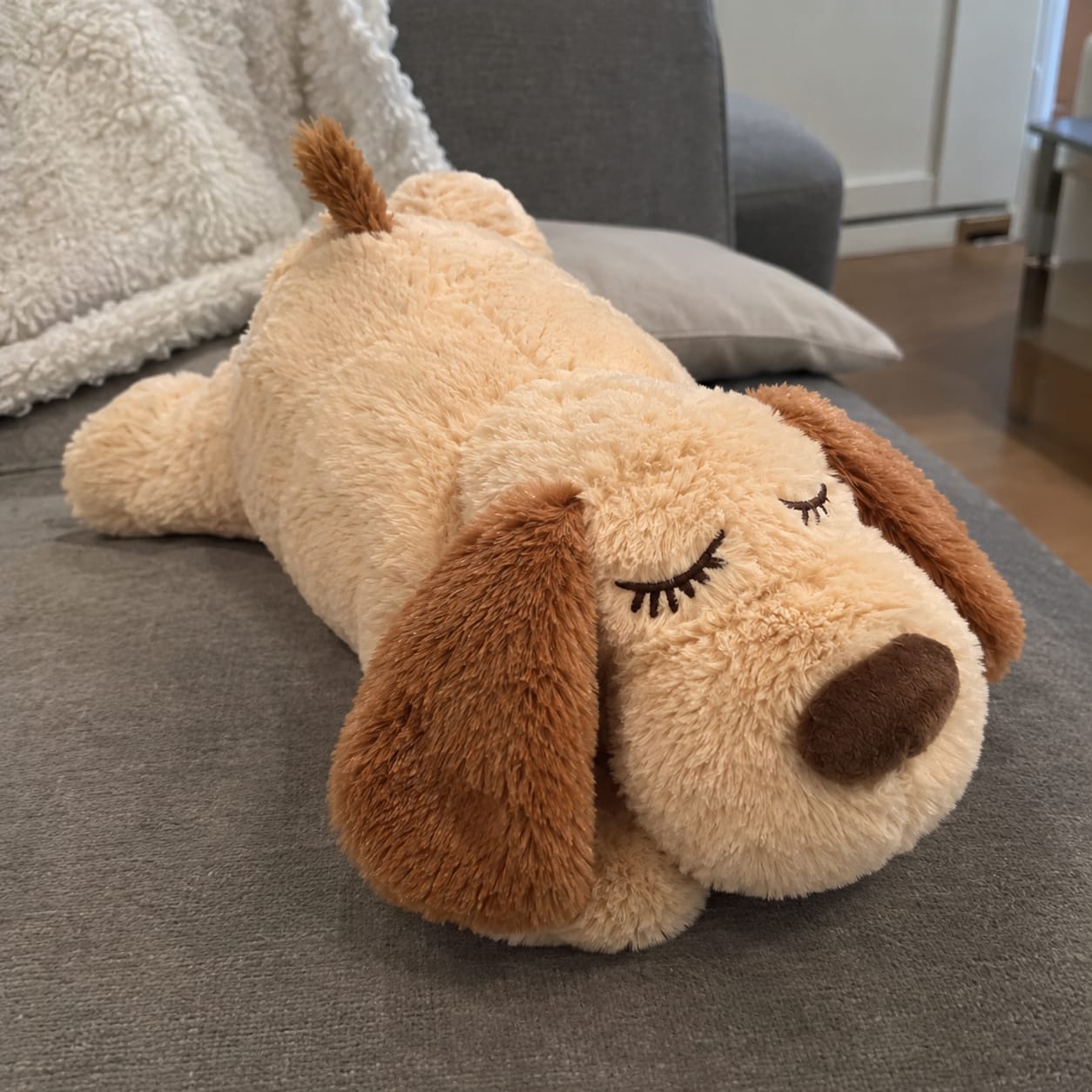 Customer photo review of Luniva - Baby Heartbeat Comfort Plush