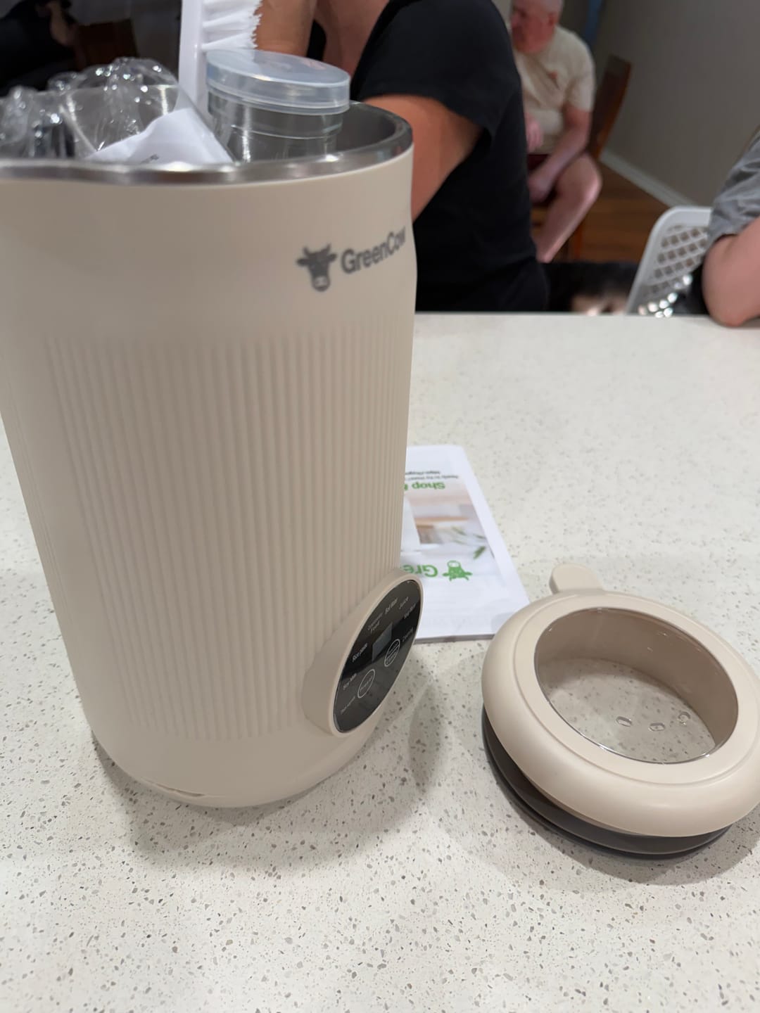 Customer photo review of Plant-Based Beverage Maker