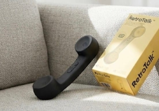 Customer photo review of RetroTalk™ - Auricular Clásico Vintage