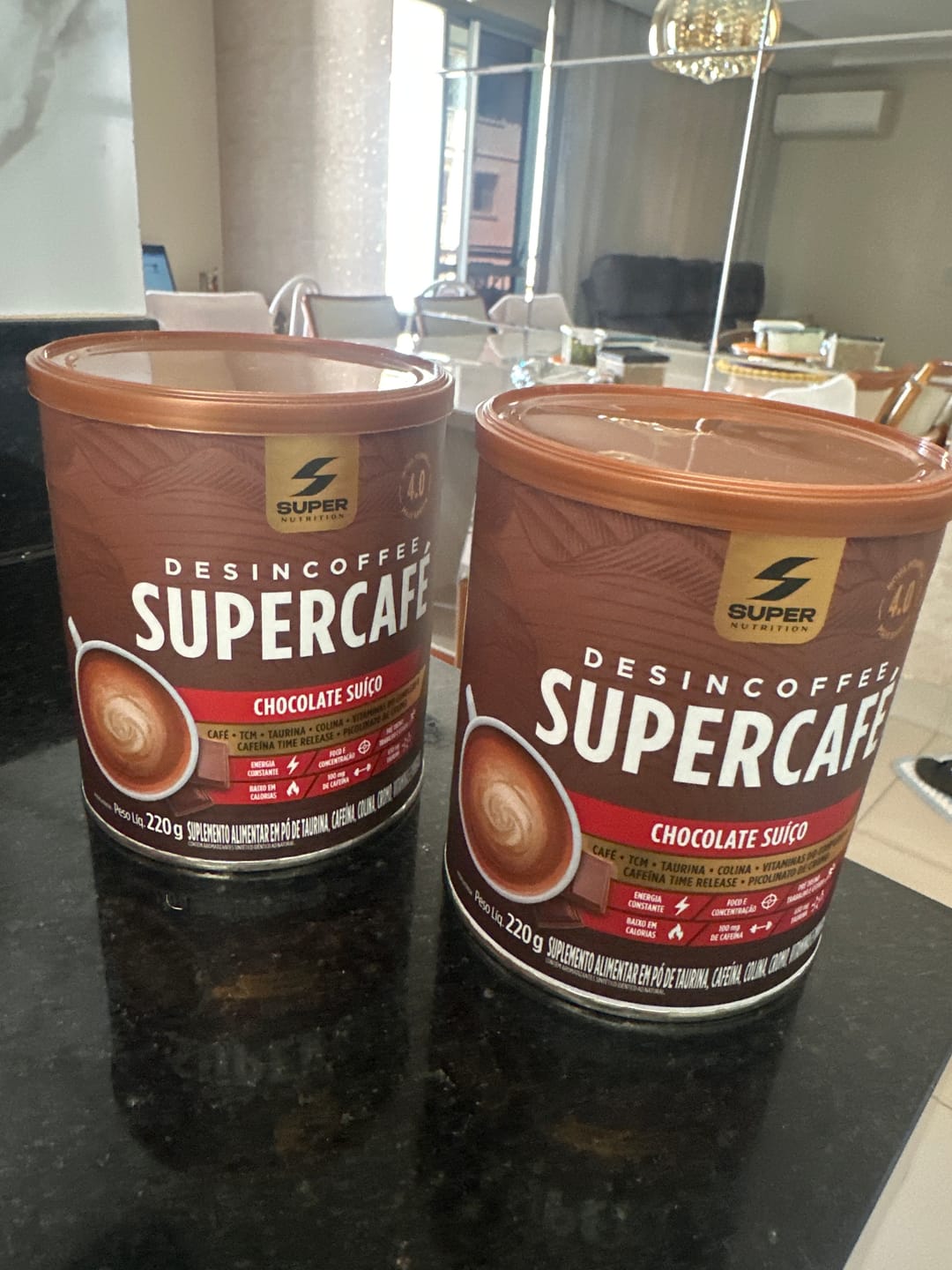 Customer photo review of Supercafé Chocolate Suíço