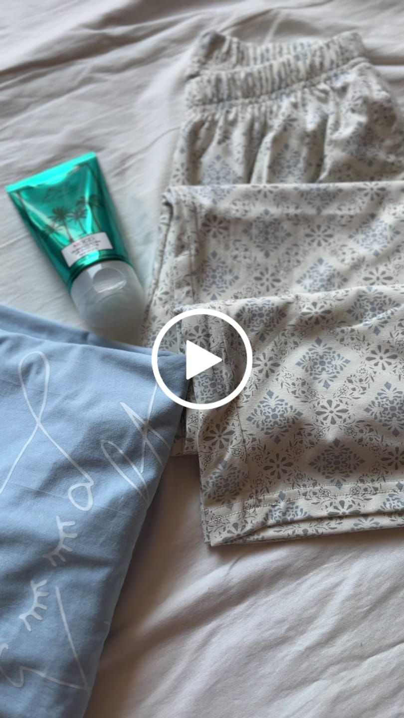 Customer video review of Blue Breeze pajama set