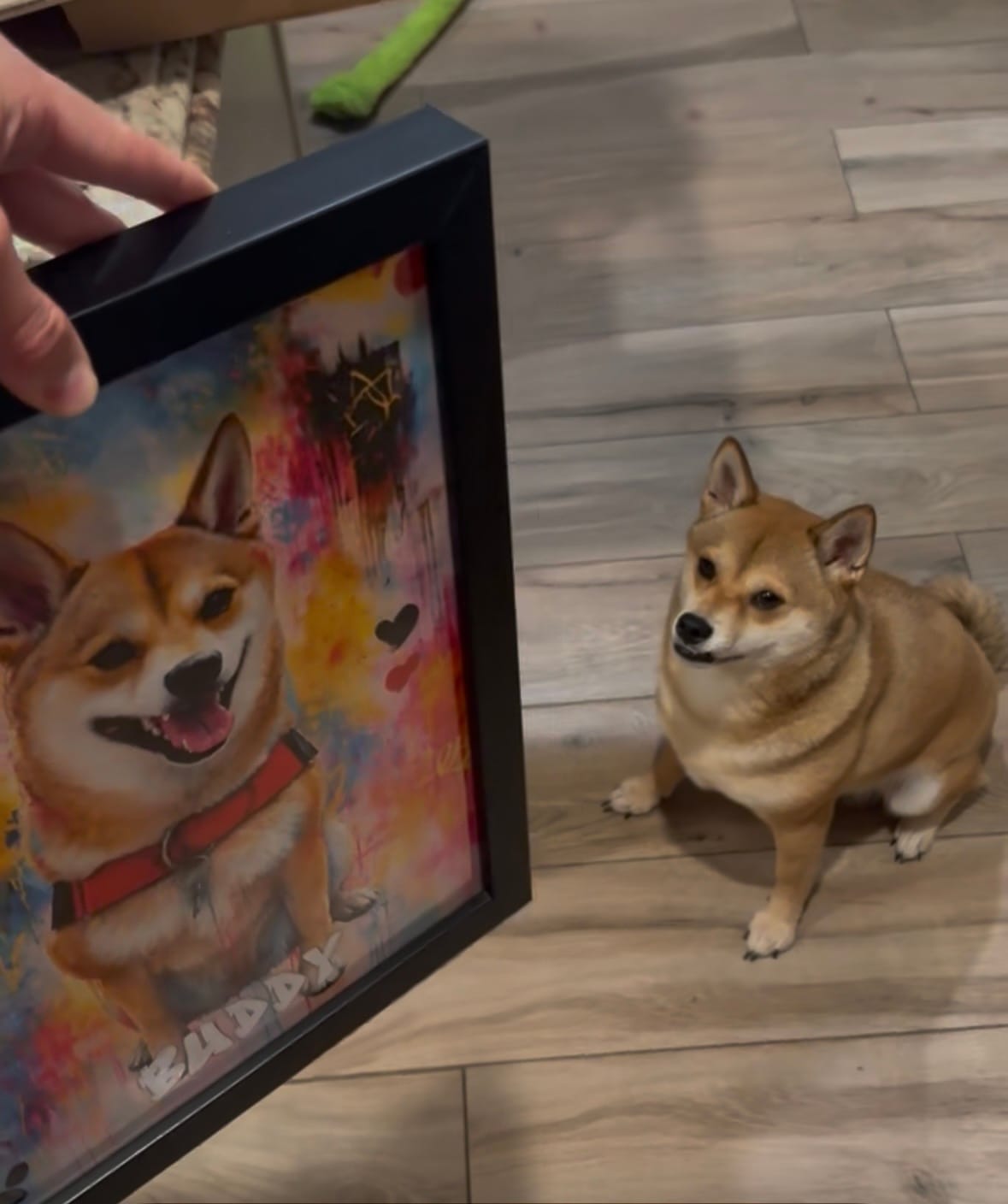 Customer photo review of Graffiti - Personalized Poster
