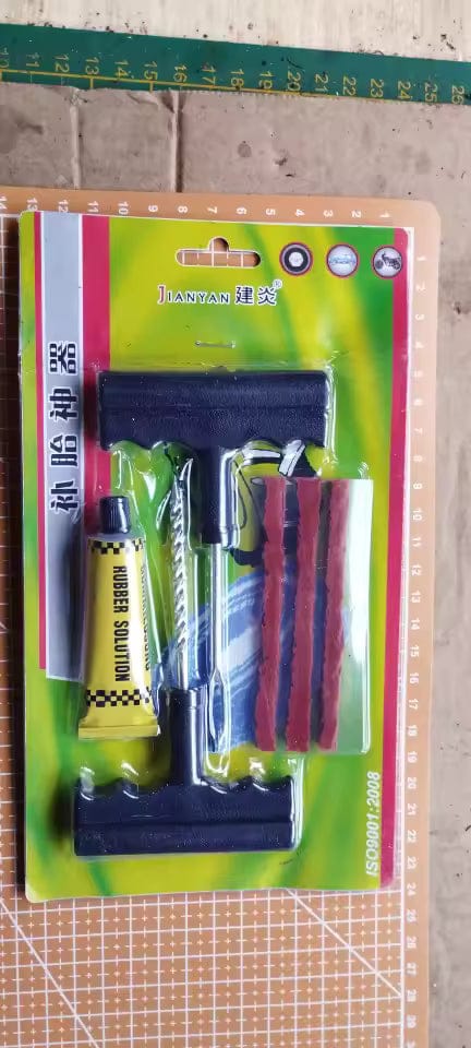 Customer photo review of Set za krpljenje guma