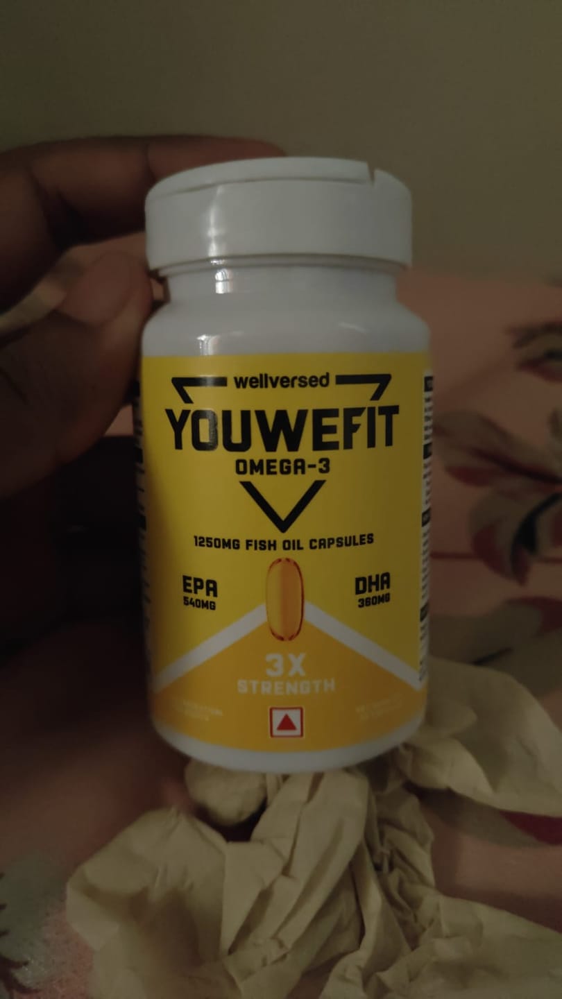 Customer photo review of YouWeFit Omega-3 Fish Oil (30 Capsules), 1250mg