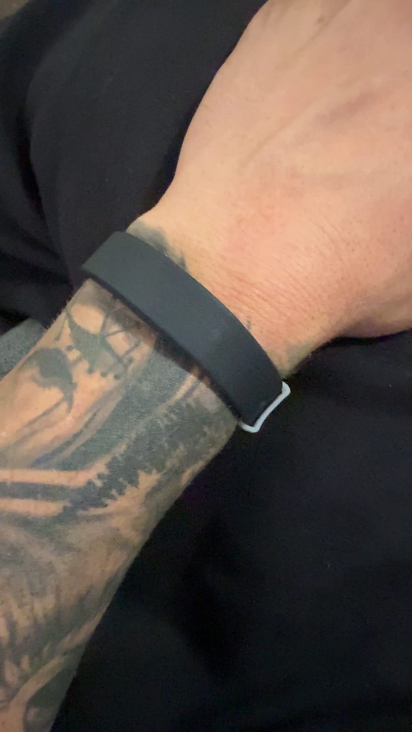 Customer photo review of ZeusBand Alarm
