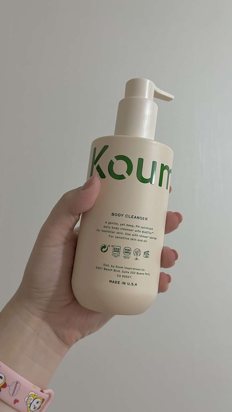 Customer photo review of HM+Barrier™ Body Cleanser