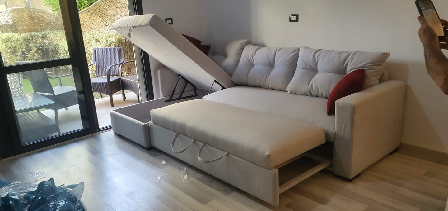 Customer photo review of ركنة سرير سحارة 160×280سم - FAK300