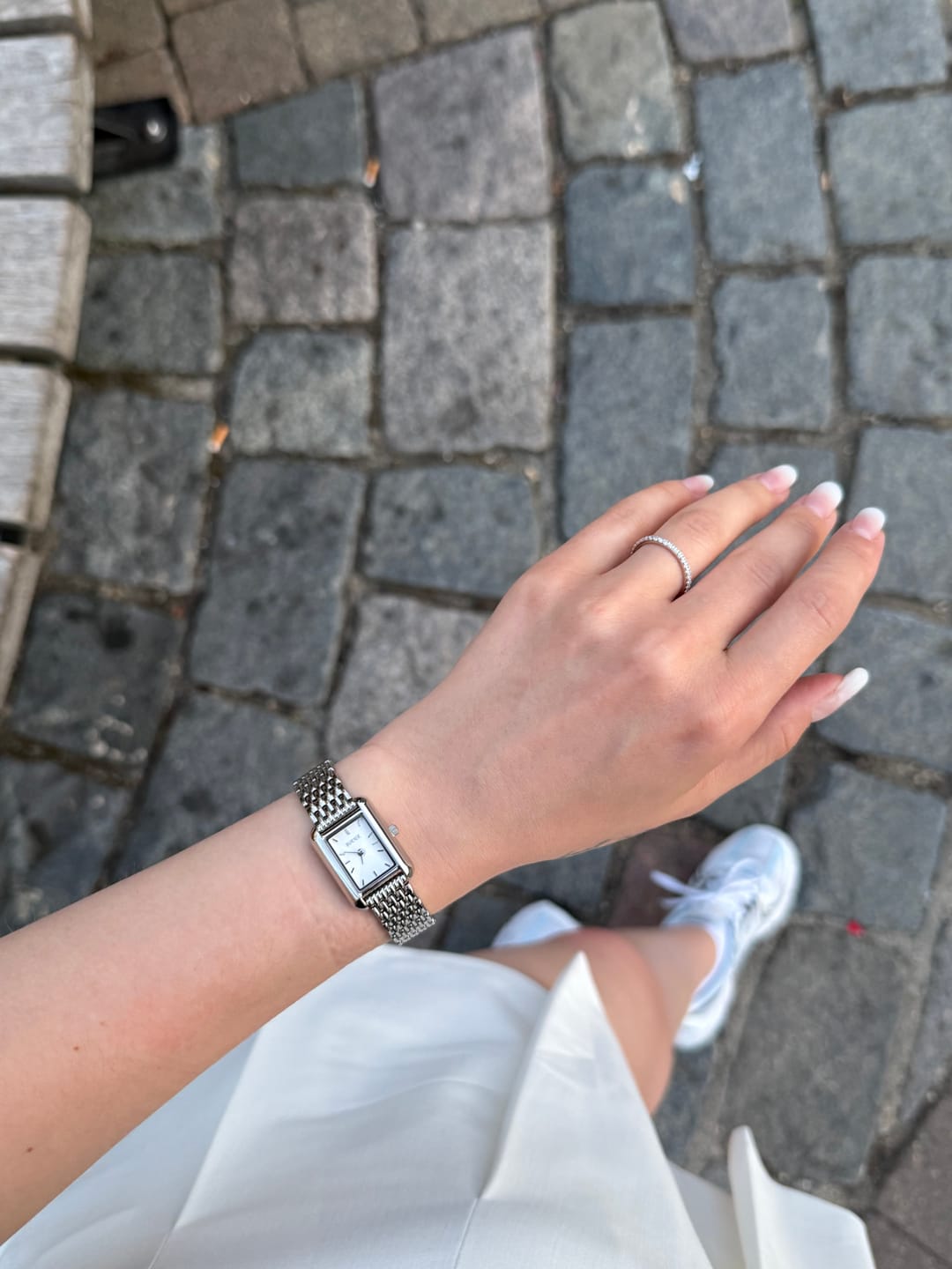 Customer photo review of Olivia Petite Silver