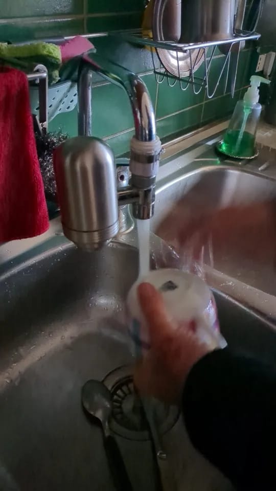Customer photo review of AturaWater™ Tap Filter