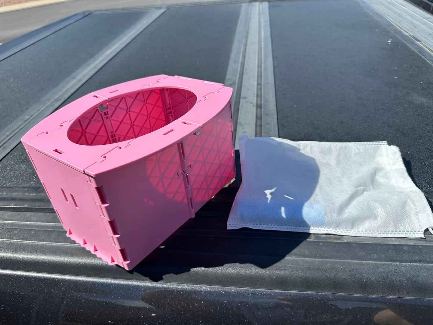 Customer photo review of NestGo! – Foldable Travel Potty