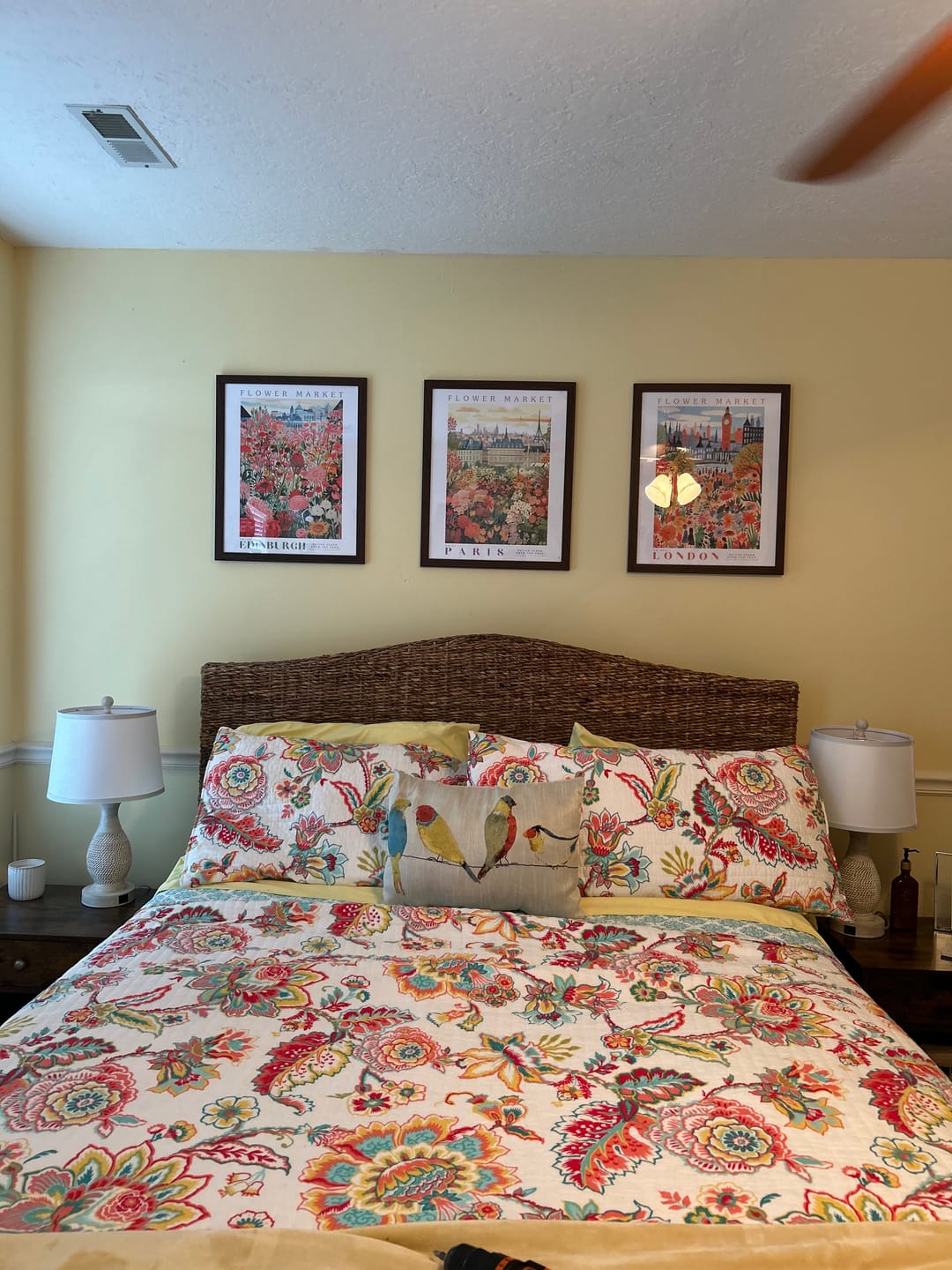 Customer photo review of London Flower Poster