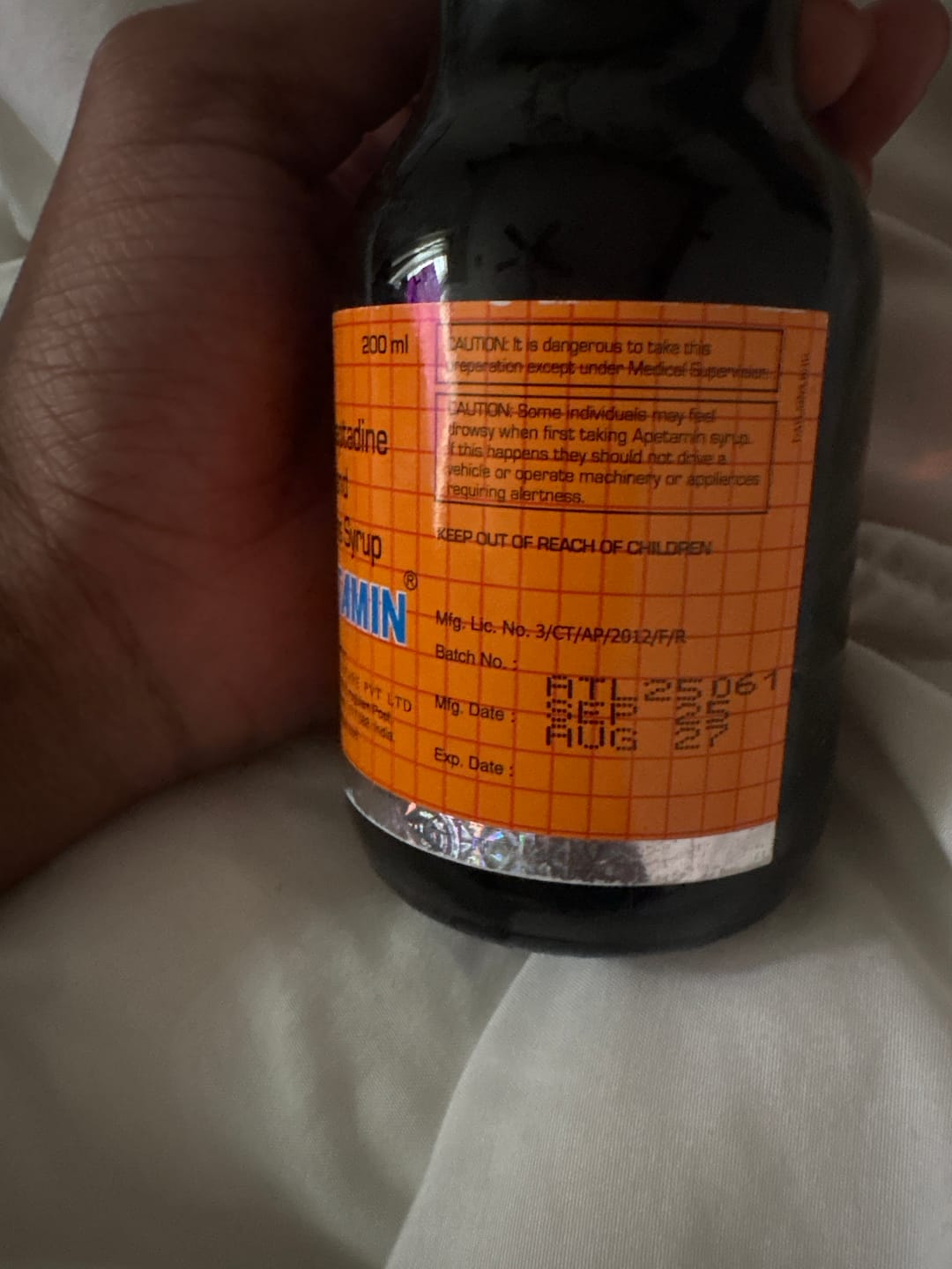 Customer photo review of Apetamin Syrup For Sale | Fast Shipping