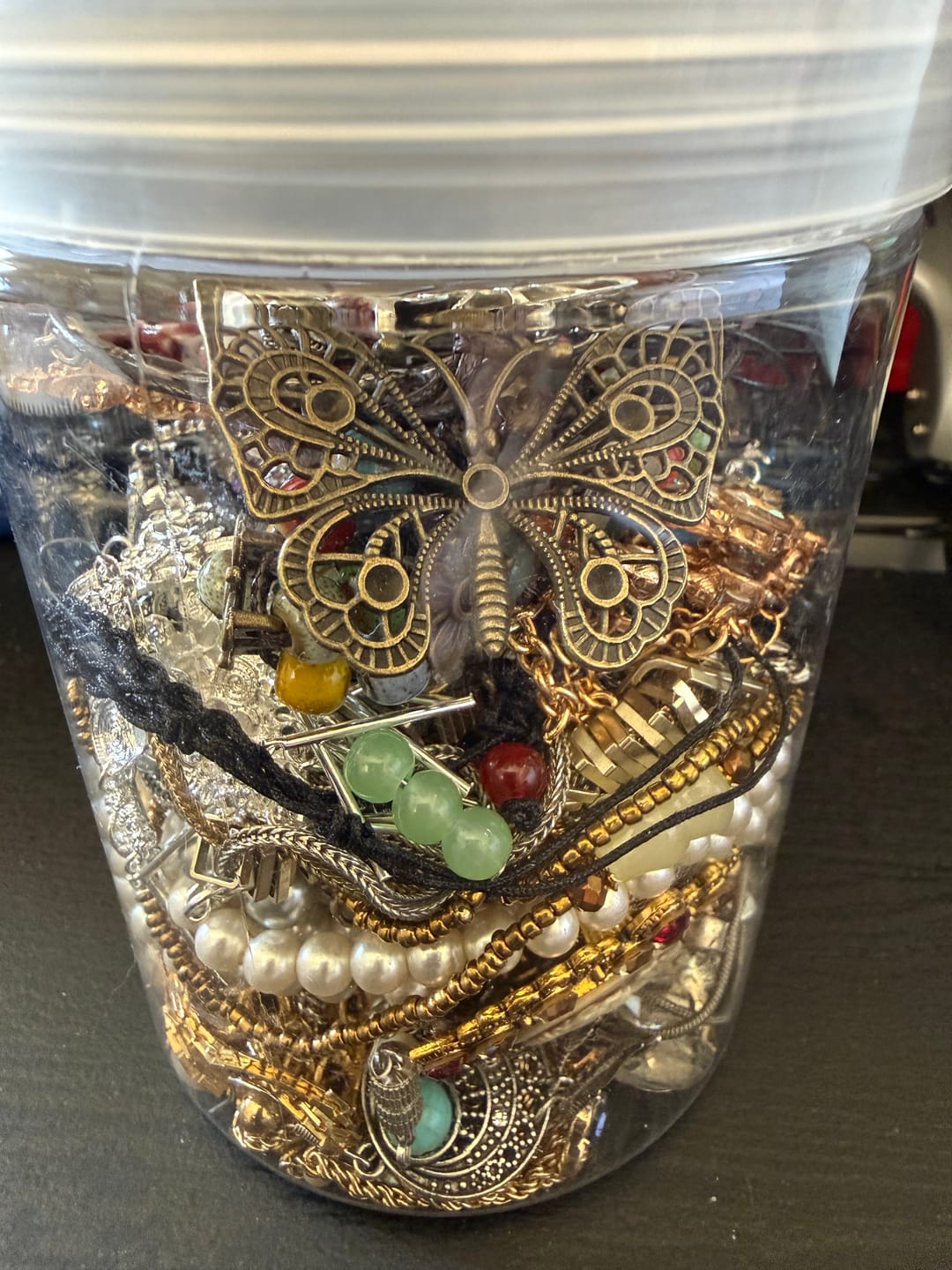 Customer photo review of Mystery Jewelry Jar