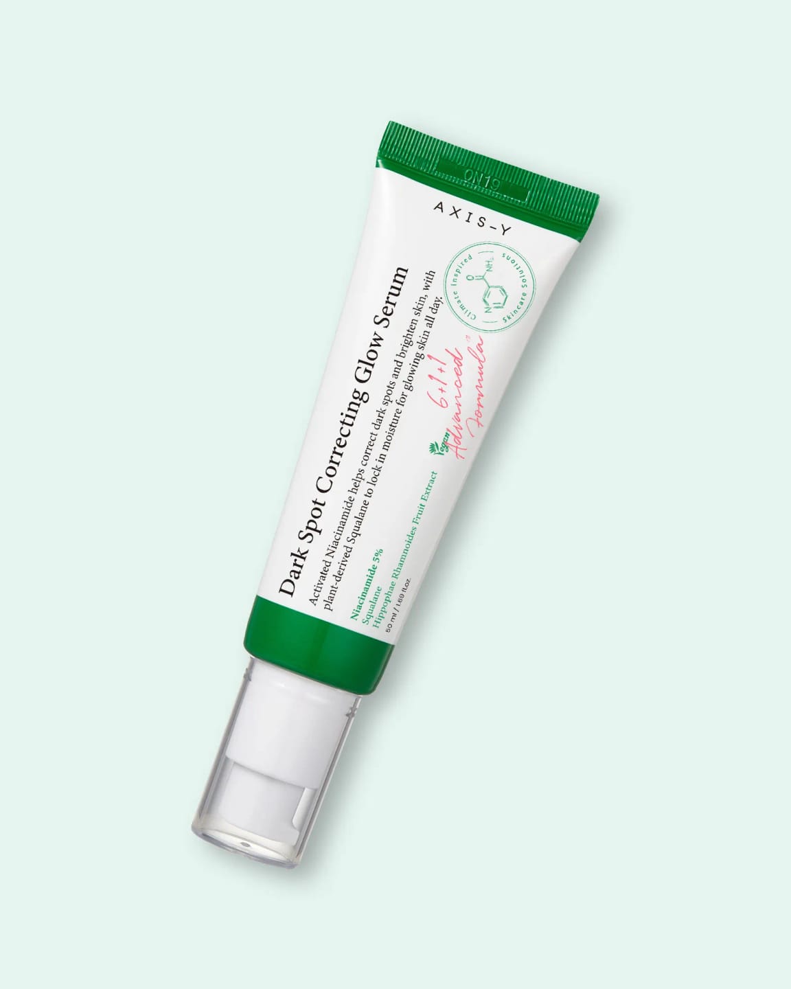 Customer photo review of Serums tumšo plankumu korekcijai AXIS-Y Dark Spot Correcting Glow Serum