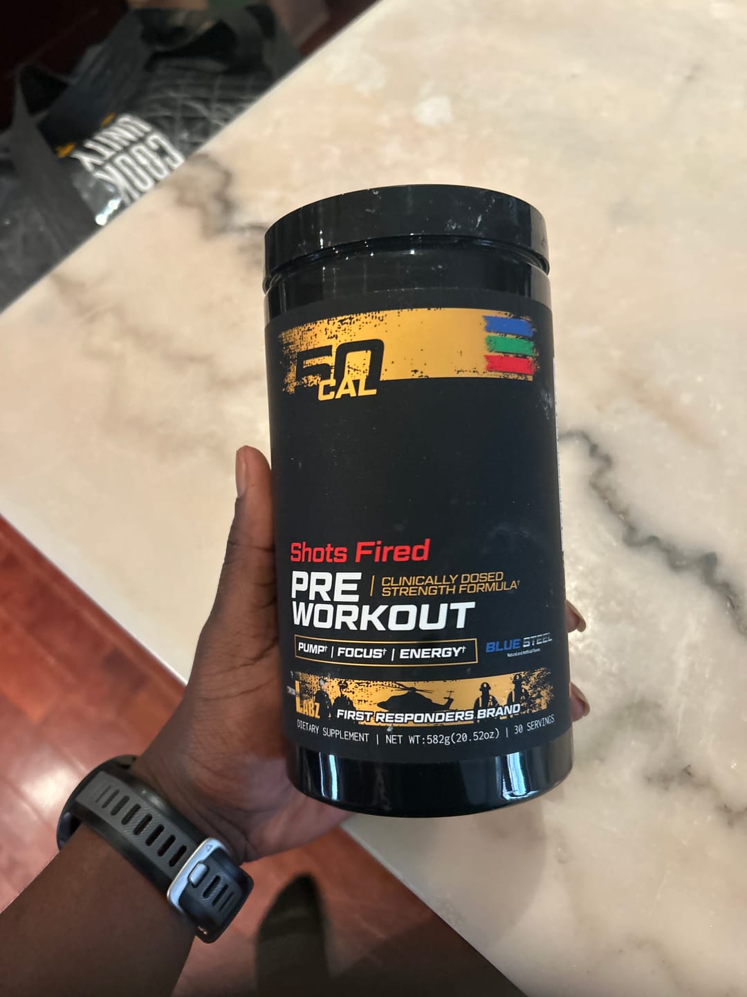 Customer photo review of Shots Fired® - PreWorkout