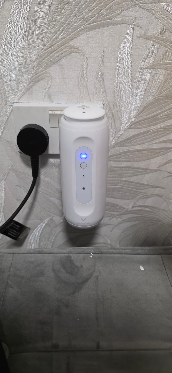 Customer photo review of ZenPlug – The Smart Bluetooth Waterless Plug-In Diffuser