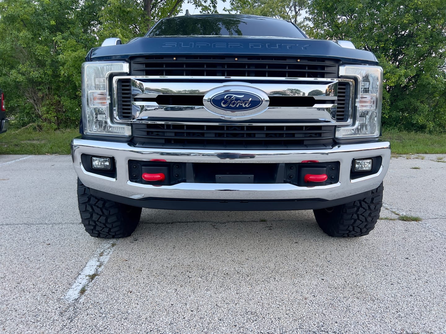 Customer photo review of S&B Low Profile Front Valance, 2017-19 Ford Super Duty