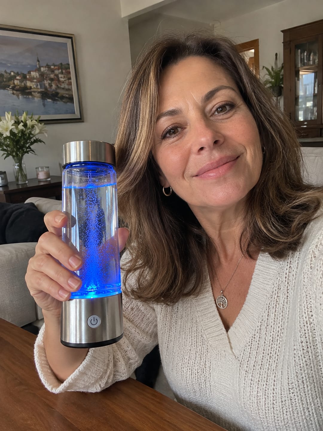 Customer photo review of Botella de Agua de Hidrógeno