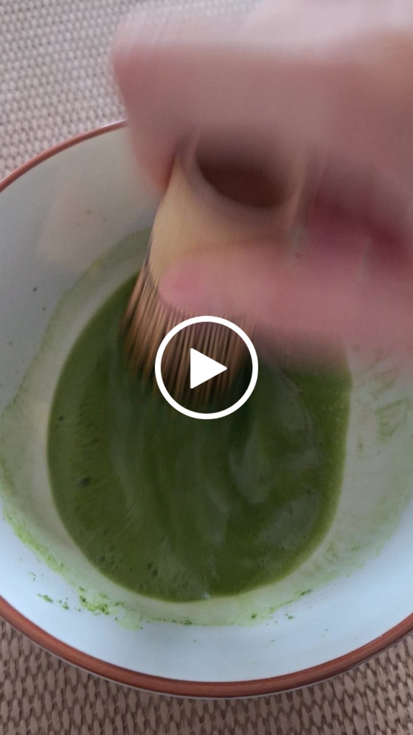 Customer video review of Matcha chino grado ceremonial 50g