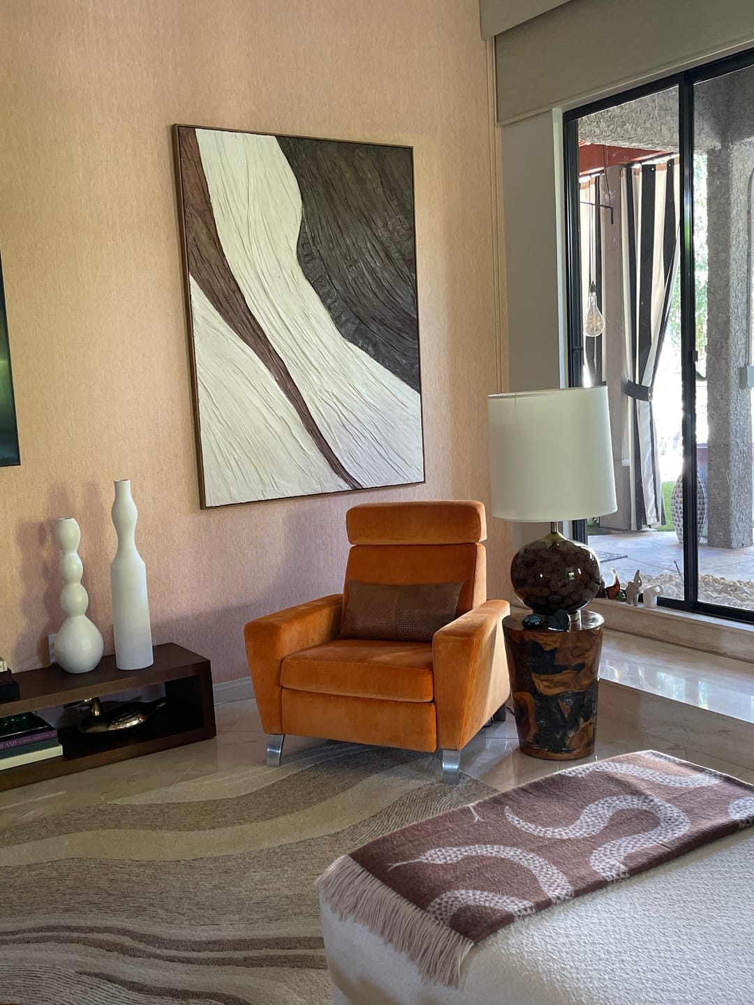Customer photo review of Wabi Sabi Wall Art #Iris001