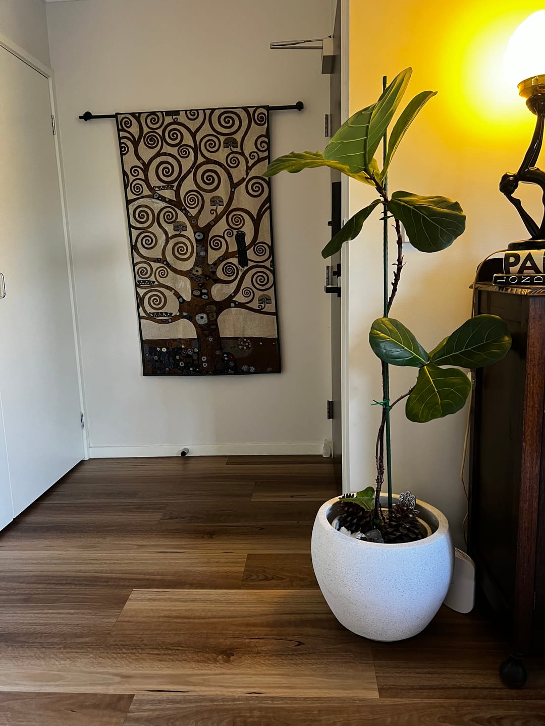 Customer photo review of Belgian Tapestry Art Woven Tapestry 138 x 78 cm