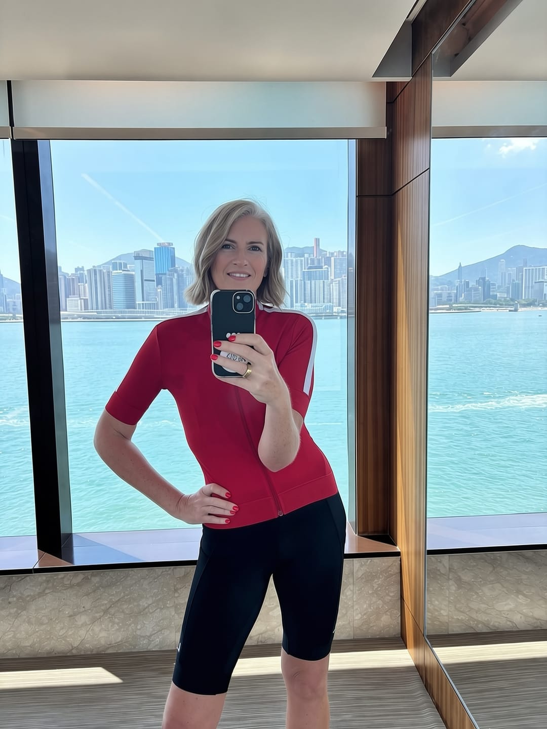 Customer photo review of Signature Jersey - Red