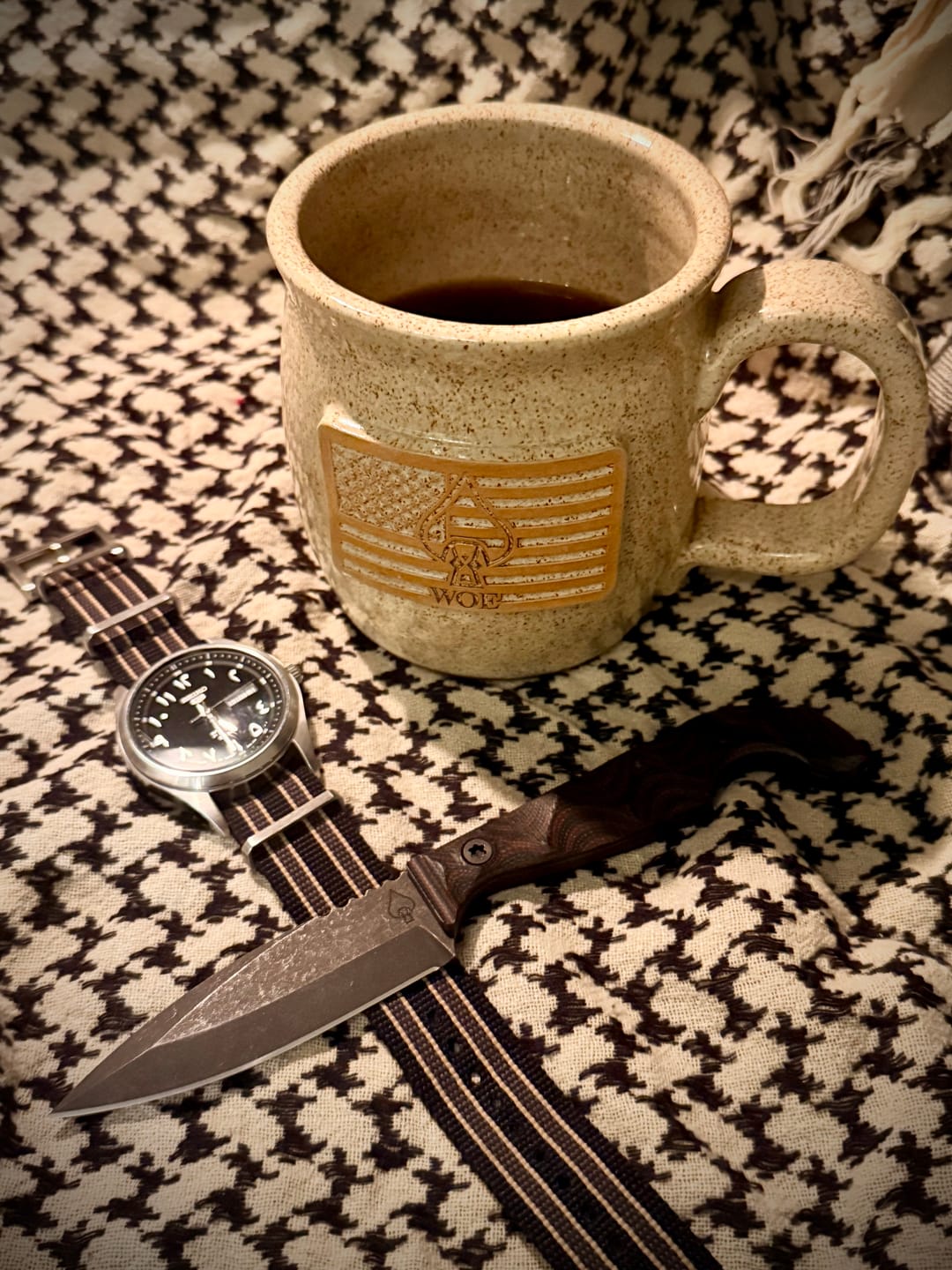Customer photo review of W.O.E. Coffee Mugs