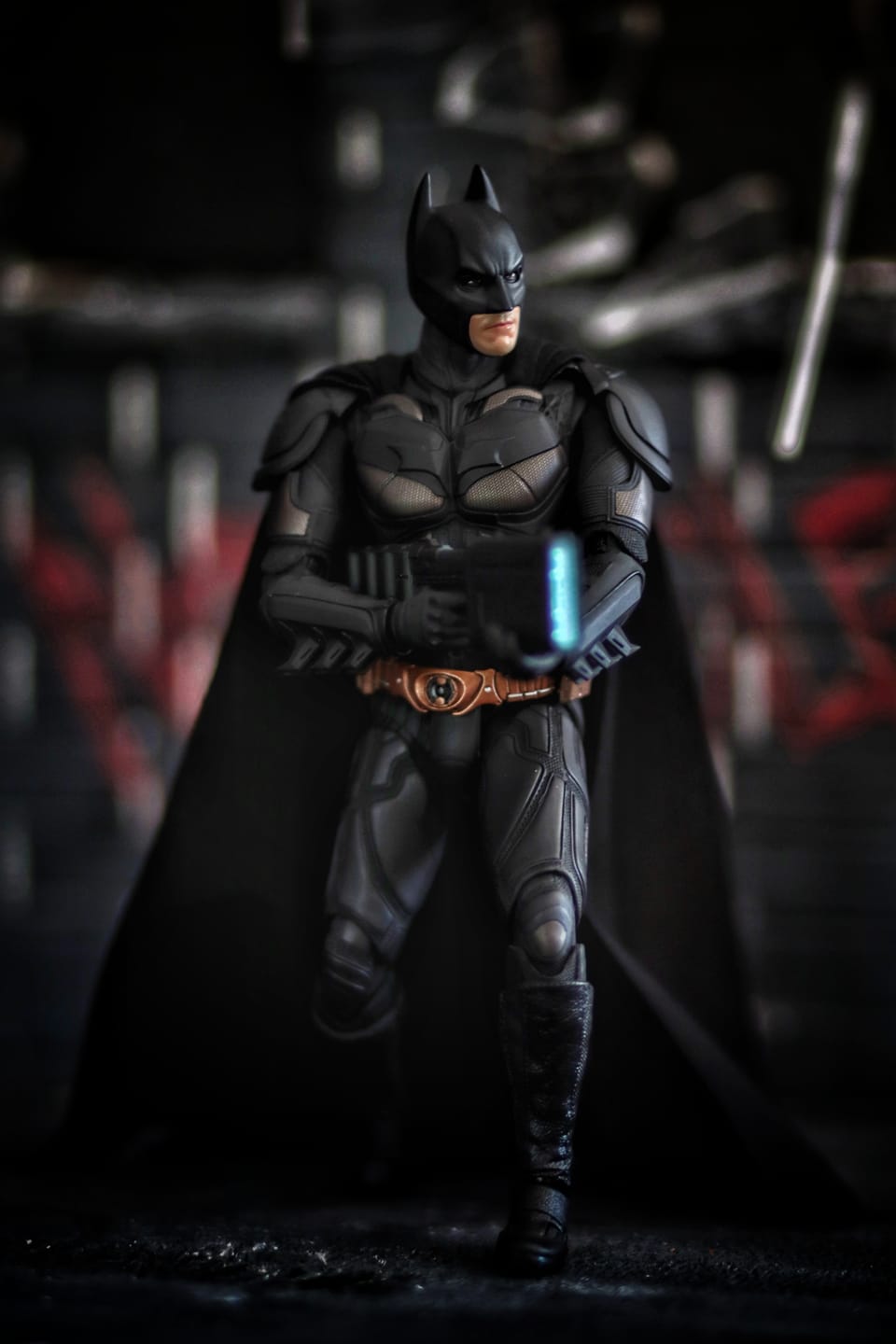 Customer photo review of Batman (TDKR) 1/12 Scale Figure - Deluxe & Standard