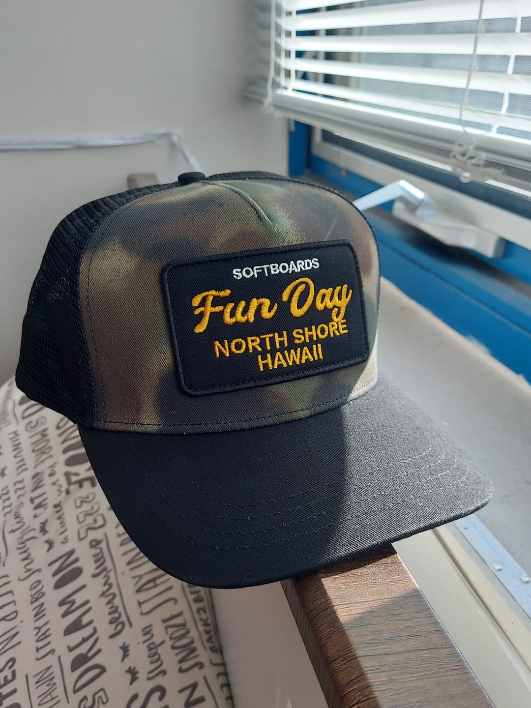 Customer photo review of Soft Serve Hat in Camo