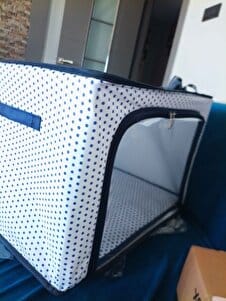Customer photo review of Gulehome Katlanabilir Demir İskeletli Düzenleyici Hurç